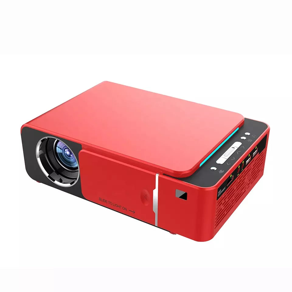 T6 Android 10.V Wifi Smart Optional Support 1080p Hd Led Portable Projector