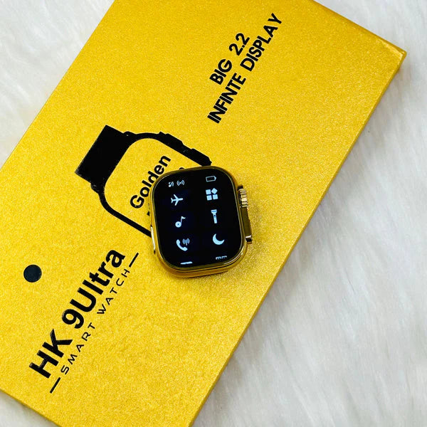 HK9 Ultra Gold Edition Smart Watch